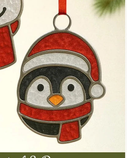 HOLIDAY RESIN SUN CATCHERS