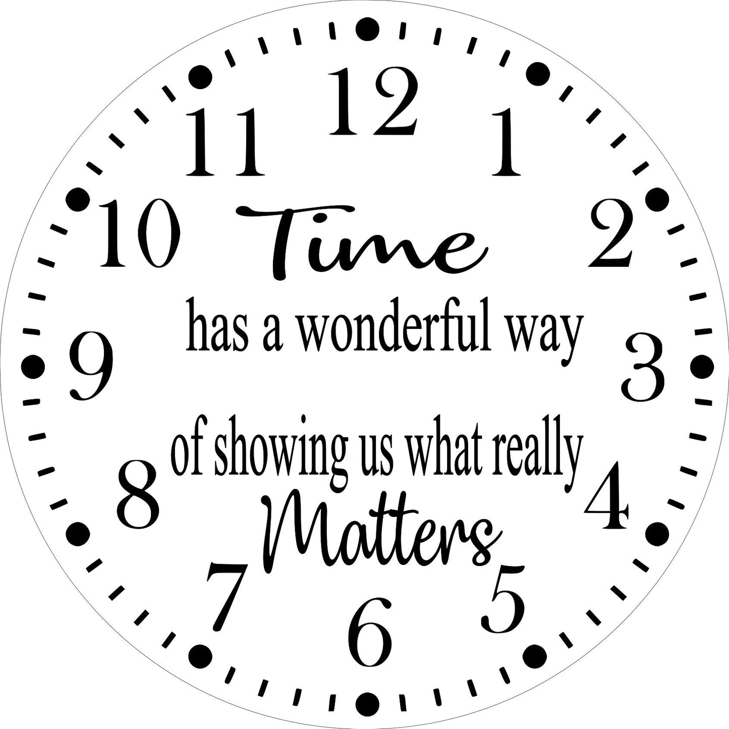 EVERYDAY LARGE CLOCKS (24")