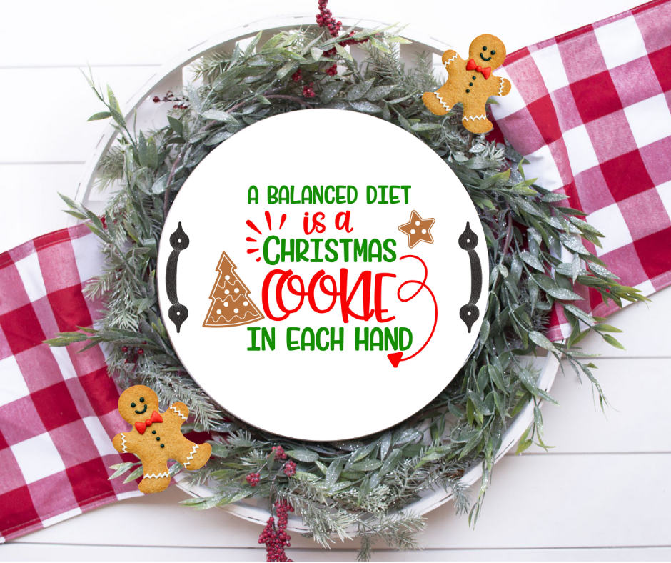 HOLIDAY TRAY ROUNDS (18")