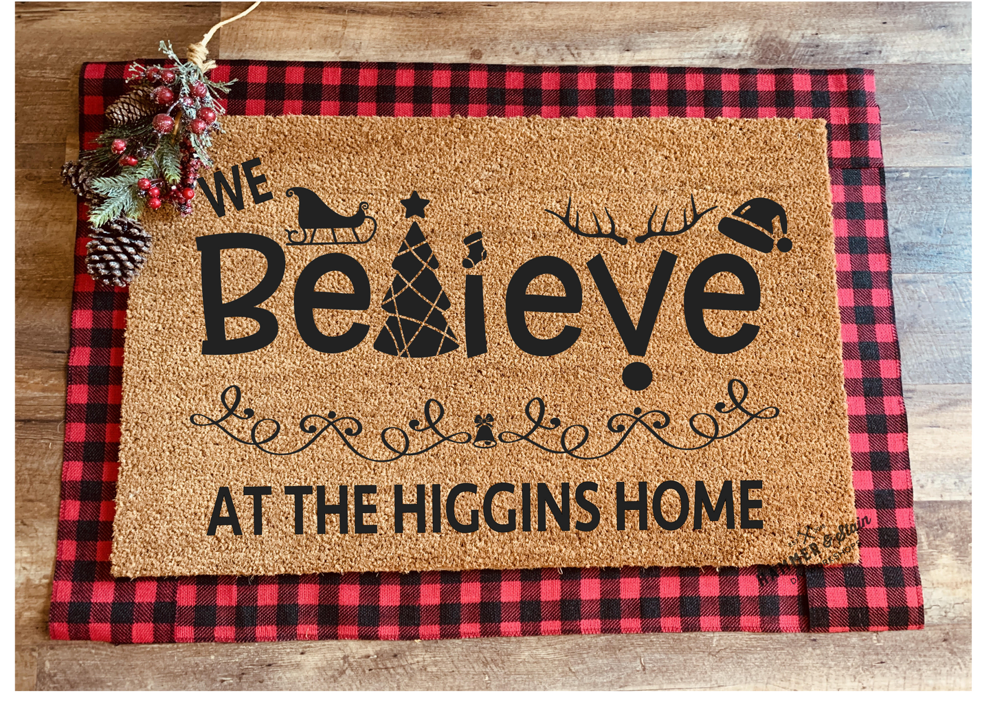 HOLIDAY DOORMAT (18" x 30")