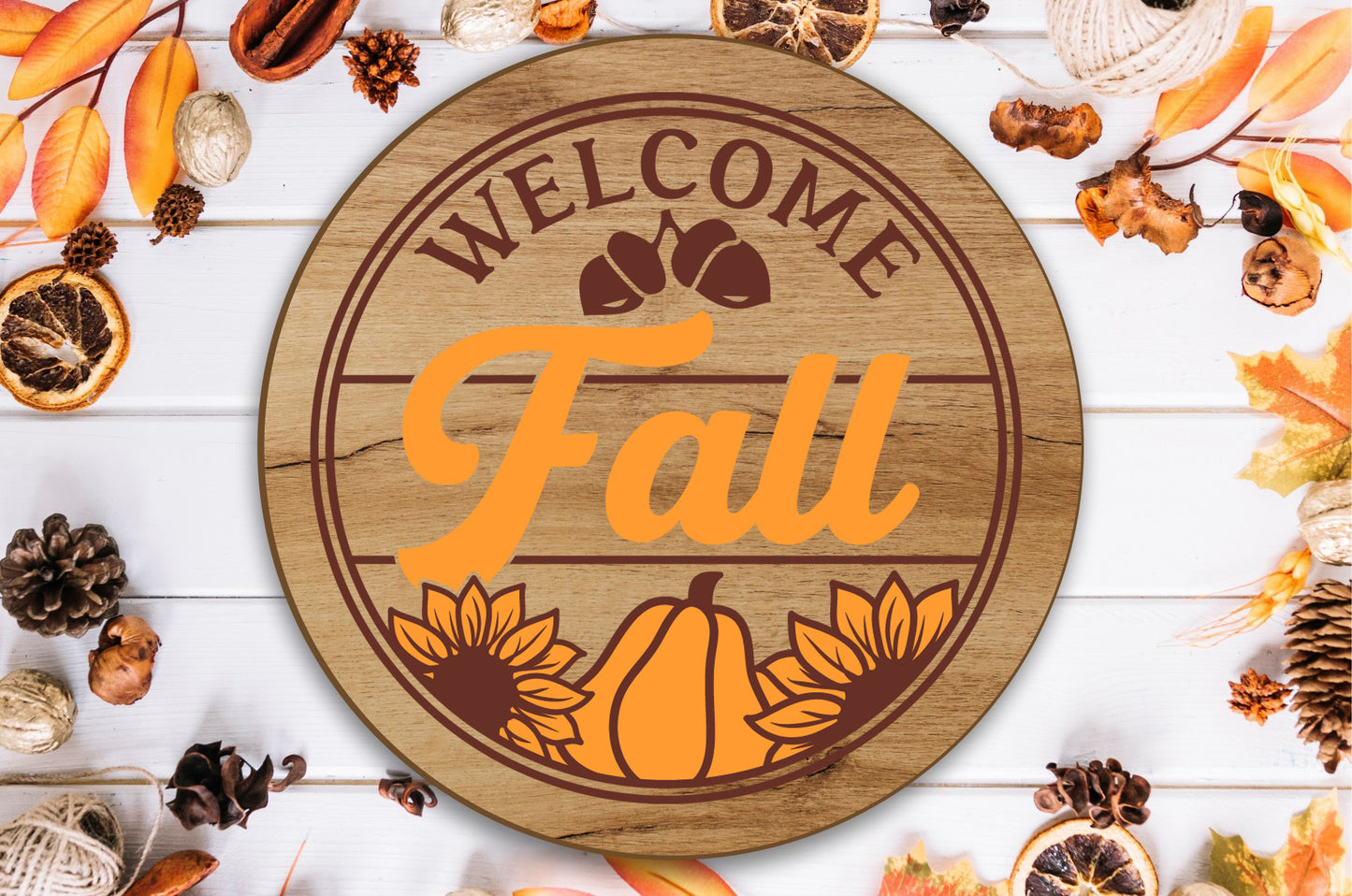 FALL DOOR ROUNDS (18")