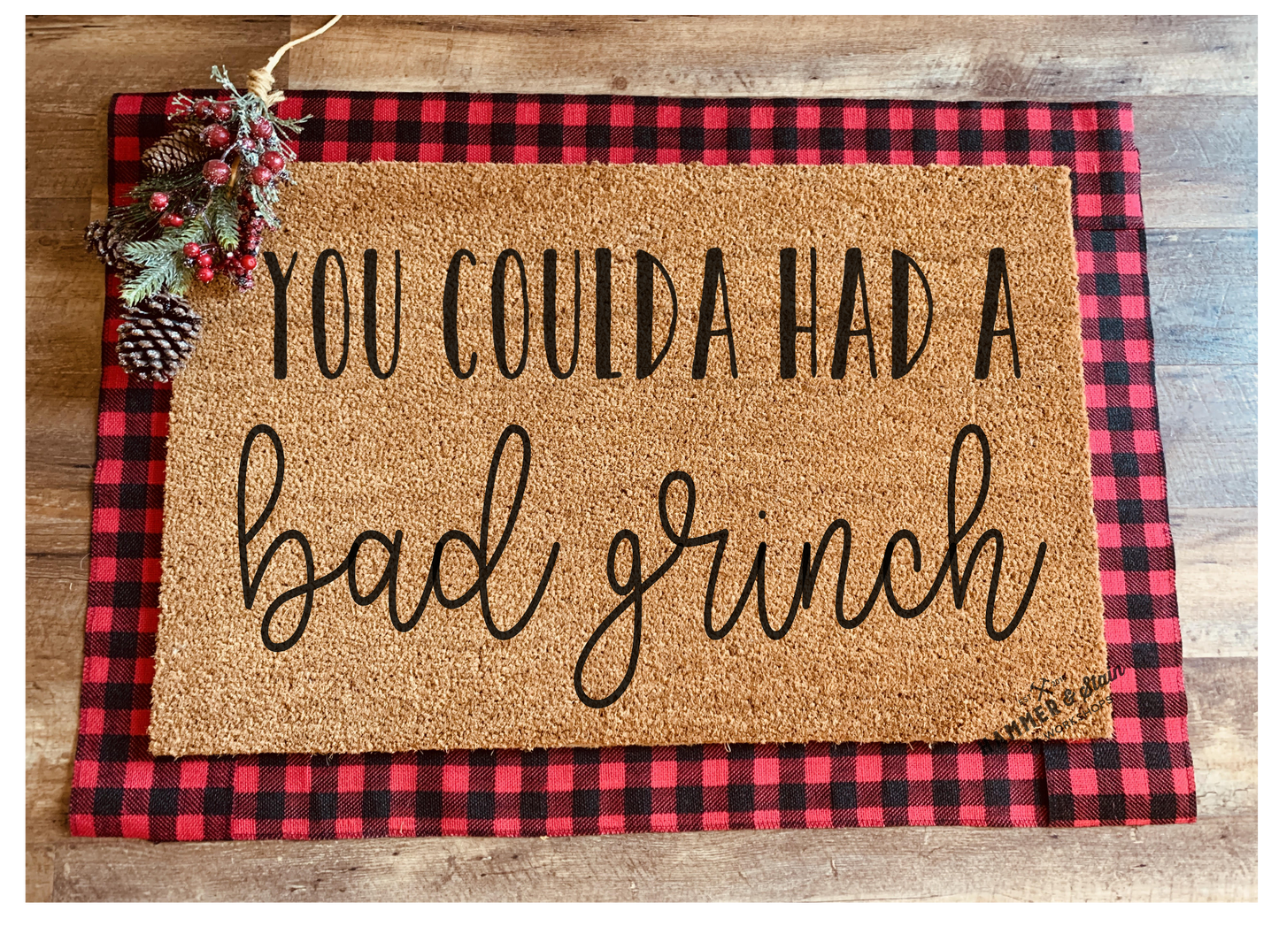 HOLIDAY DOORMAT (18" x 30")