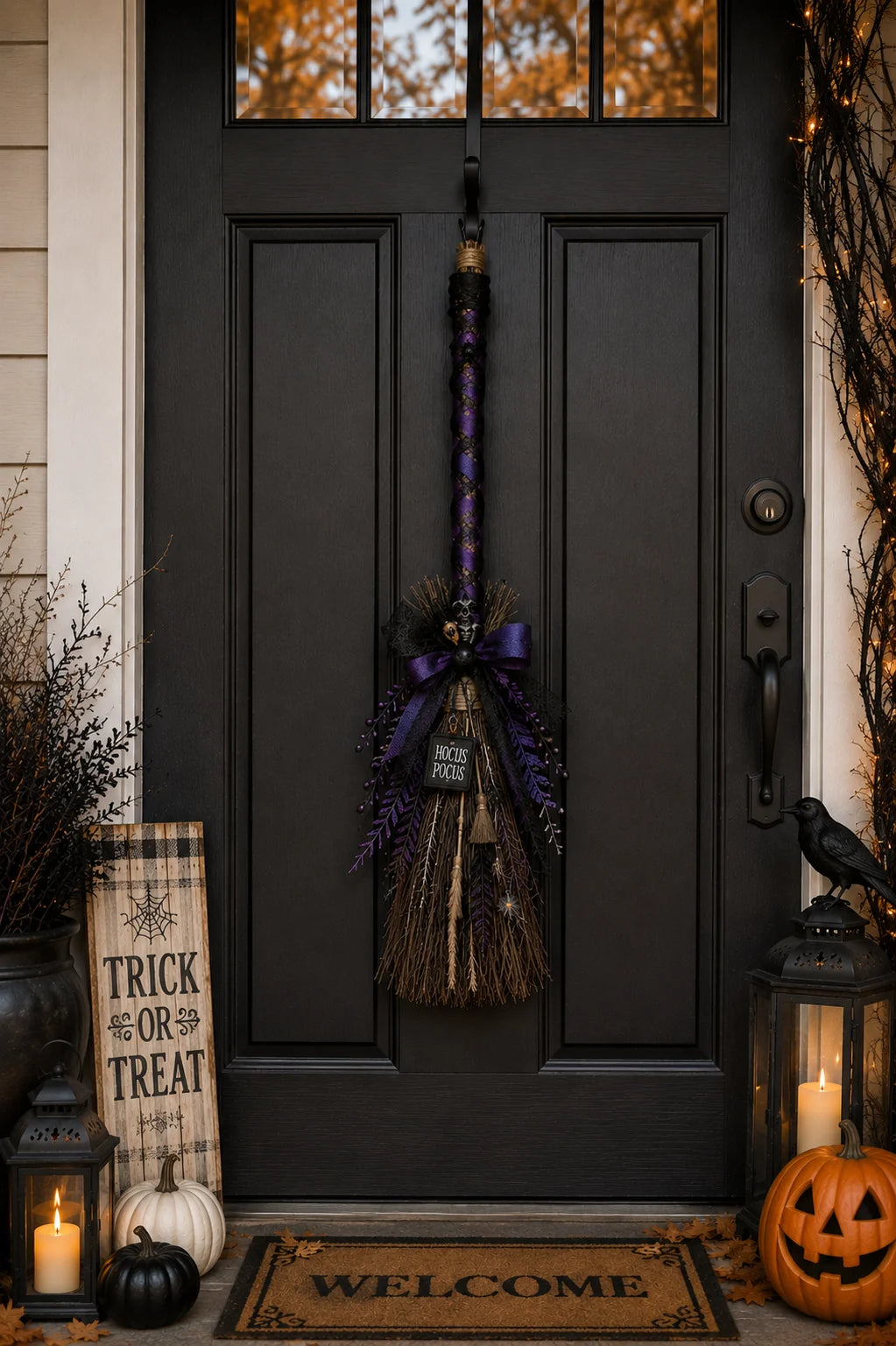 09/26/26 SATURDAY-BROOM BAR: Create Your Own WITCHY BROOM 6:00pm
