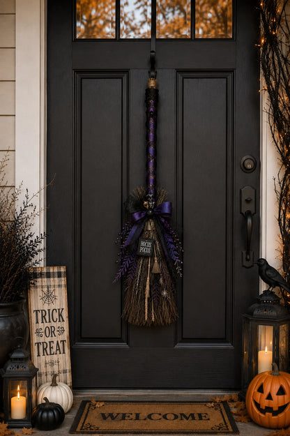 09/26/26 SATURDAY-BROOM BAR: Create Your Own WITCHY BROOM 6:00pm