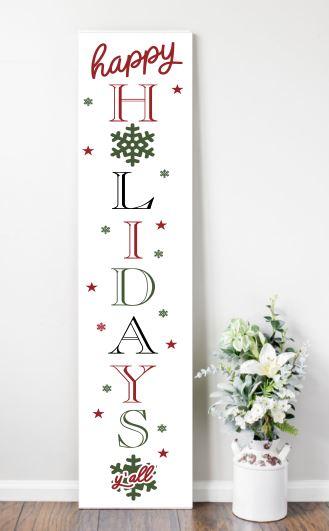 HOLIDAY DOOR LEANERS (11x48")