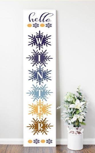 HOLIDAY DOOR LEANERS (11x48")