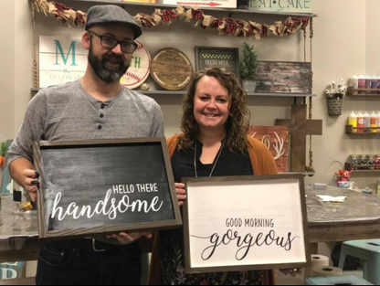 EVERYDAY COUPLE SIGN - "DATE NIGHT"