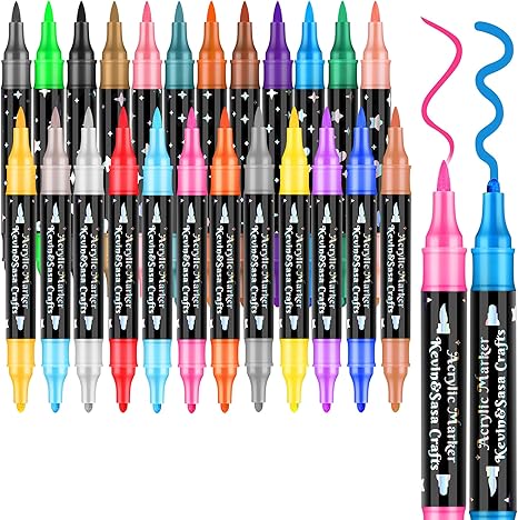 🎁 BUY 10 Holiday Woodland Ornament - GET 24 Acrylic Markers for FREE (100% off)
