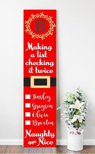 HOLIDAY DOOR LEANERS (11x48")