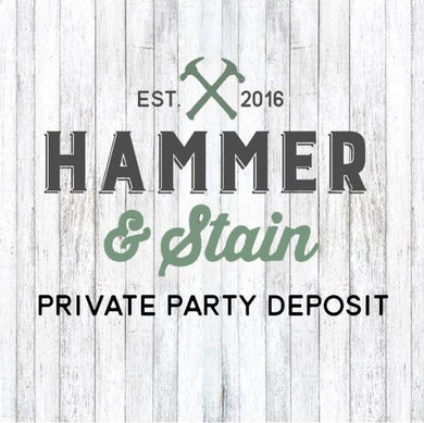 *Private Party Reservation*